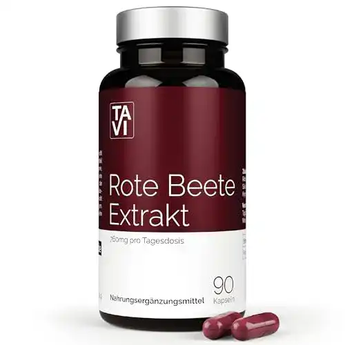 Rote Beete Kapseln Tavi Rote Beete Extrakt 90 Kapseln