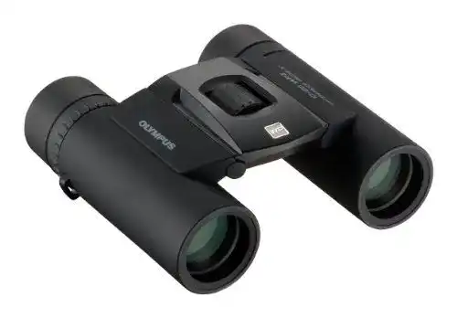 Olympus Fernglas OM System 10×25 WP II in Schwarz