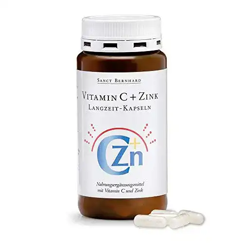 Vitamin C und Zink Langzeit-Kapseln von Kräuterhaus Sanct Bernhard