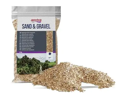 Aquarium Kies Amtra Croci Amber Sand – Natürlicher Sand für Aquarien