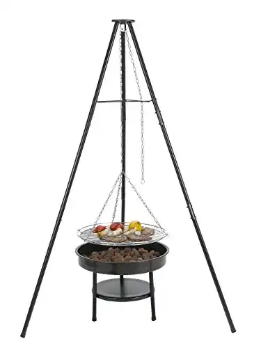 Tepro Holzkohlegrill Schwenkgrill Cary mit 46,5 cm Grillfläche