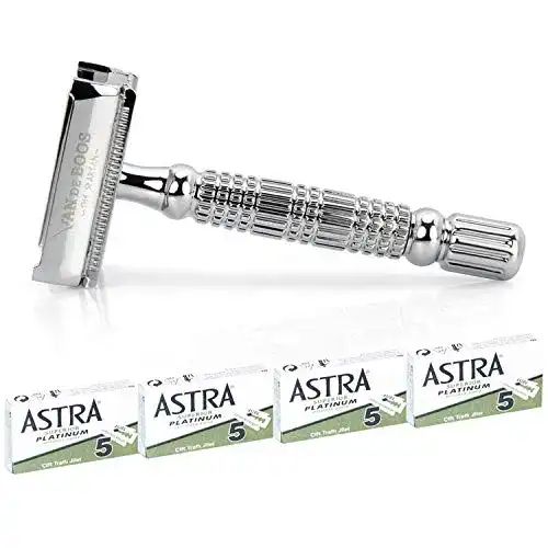 Rasierhobel Van De Boos Safety Razor für Damen und Herren