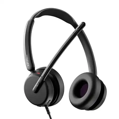 Epos Impact 460 Headset mit USB-C und USB-A Anschlüssen