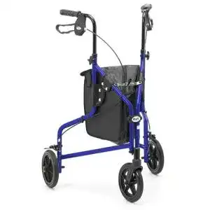 Rollator mit 3 Rädern aus Aluminium für Mobilität und Komfort