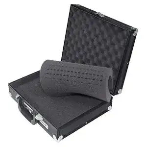 Fotokoffer HMF 14531-02 Alu mit Rasterschaumstoff für sichere Aufbewahrung