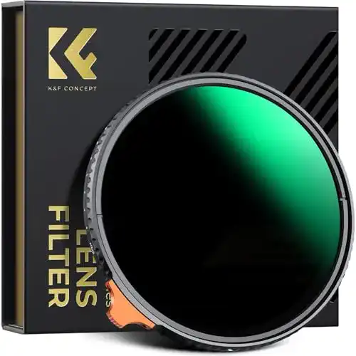 Variabler ND-Filter K&F Concept Nano-X 62mm für Fotografie