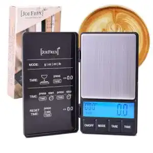 Kaffeewaage Joefrex mit Timer für Espresso und Batterien