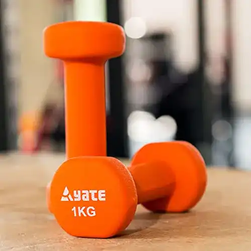 Yate Neopren Hanteln 1 kg Paar für Fitness und Training