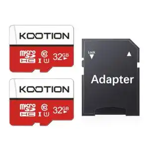 Kootion Micro SD Karte 32GB Speicherkarte im 2er Pack