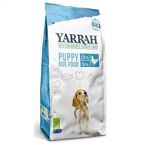 Yarrah Bio-Trockenfutter für Hunde 100% biologisch und ohne künstliche Zusätze