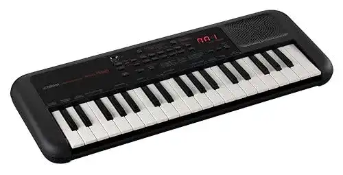 Yamaha PSS-A50 Keyboard, schwarz Transportables Mini Keyboard mit USB-MIDI