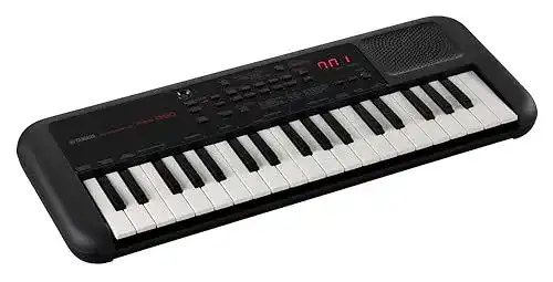 Yamaha PSS-A50 Keyboard, schwarz Transportables Mini Keyboard mit USB-MIDI