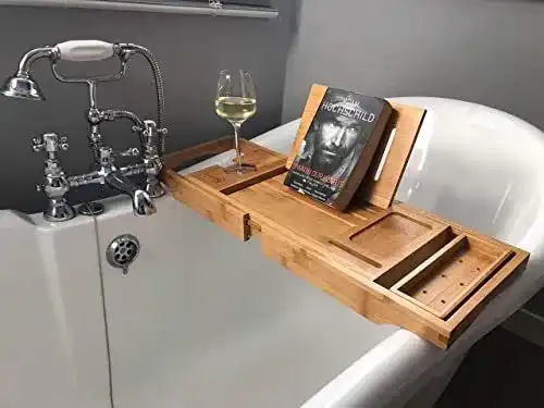 Badewannenablage aus 100% Bambus von bathbü