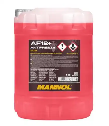 Kühlerfrostschutz MANNOL Antifreeze AF12+ 10 Liter