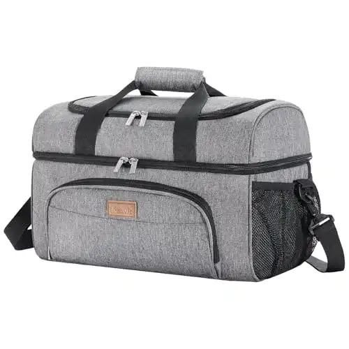 Kühltasche 30 Liter Lifewit für Dosen, isolierte Tragetasche für Picknick und Reisen