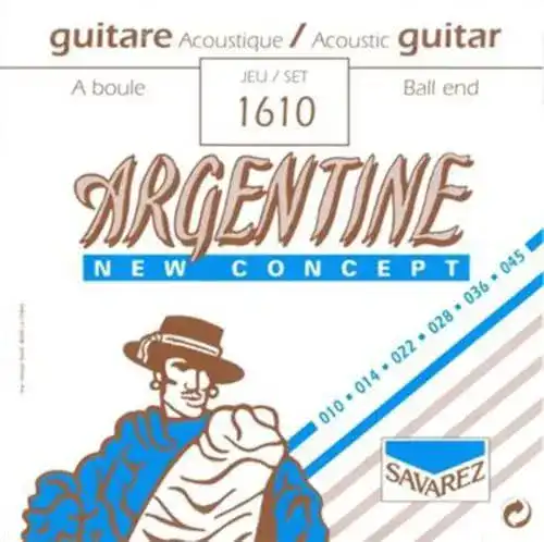 Savarez 1610 Gitarrensaite für Akustikgitarre, 1045