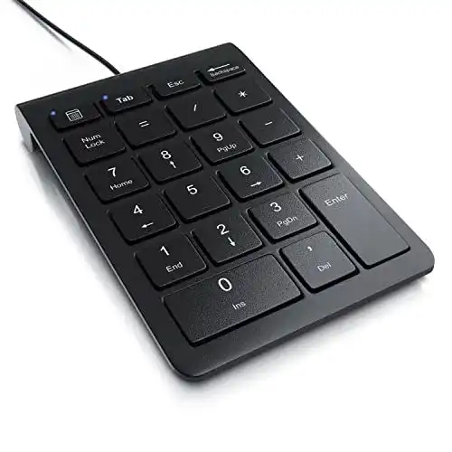 Csl-Computer Numpad mit Multimedia-Tasten – USB-Nummerntastenfeld
