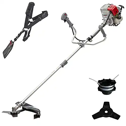IKRA 73046760 4-Takt-Motorsense Benzin Freischneider Trimmer
