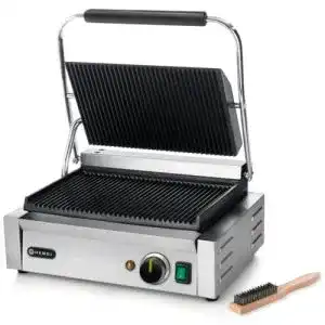 Profi Kontaktgrill von Hendi für Paninis und Sandwiches