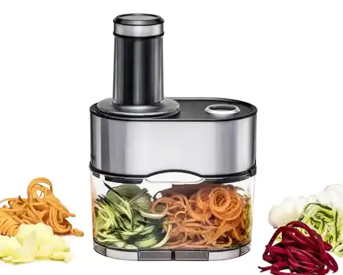 Spiralschneider Rommelsbacher EGS 80 mit fünf Messereinsätzen