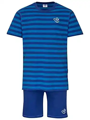 Herren Pyjama Dock13 Zweiteiliger Schlafanzug Kurz Dornum