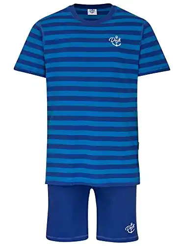 Herren Pyjama Dock13 Zweiteiliger Schlafanzug Kurz Dornum