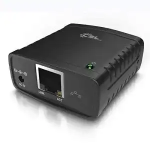 Csl-Computer Printserver für USB-Drucker im LAN-Netzwerk