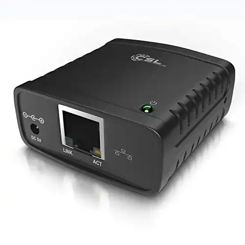 Csl-Computer Printserver für USB-Drucker im LAN-Netzwerk