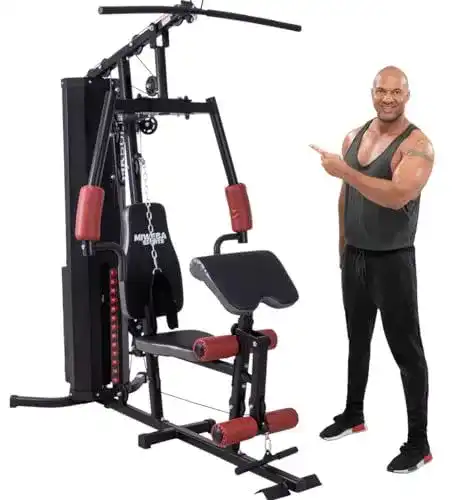 Kraftstation Miweba Sports 50in1 MK500 Pro mit 60 kg Seilzug