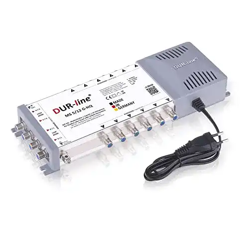 Multischalter 5×12 DUR-line MS 5/12 G-HQ für bis zu 12 Teilnehmer
