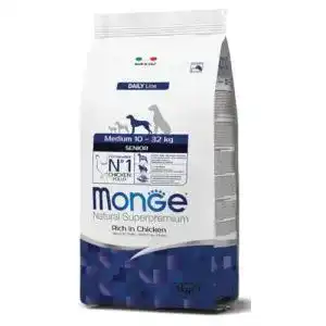 Monge Hundefutter Natural Superpremium Medium für ausgewachsene Hunde