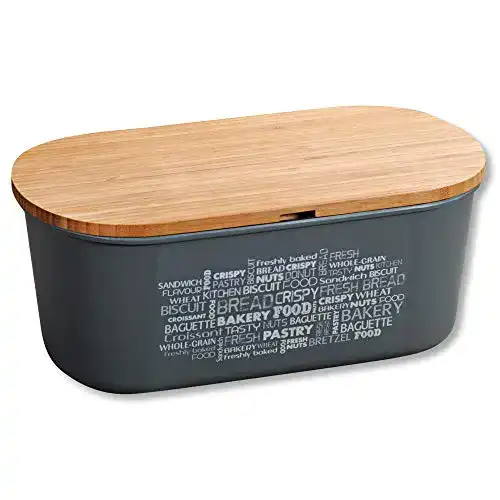 Brotkasten Kesper aus Melamin und Bambus – Funktionale Brotbox