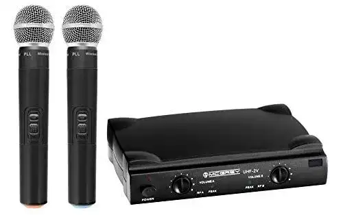 Funkmikrofon McGrey UHF-2V Dual Funk Mikrofon Set