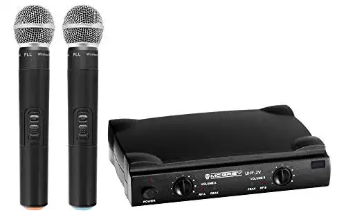 Funkmikrofon McGrey UHF-2V Dual Funk Mikrofon Set