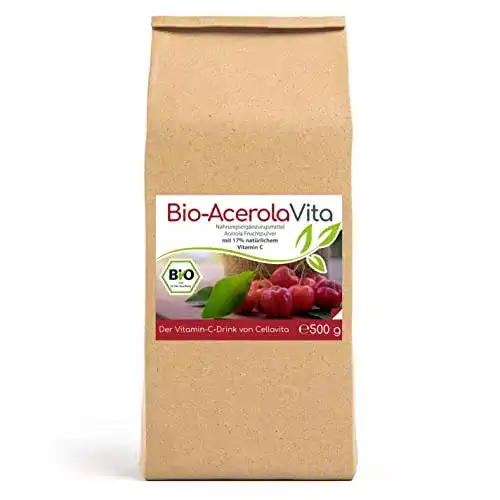 Acerola Pulver Cellavita Bio Acerola Pulver 500g