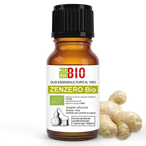 Ingweröl Laborbio Bio Ätherisches Öl 100% Reines 5 ml