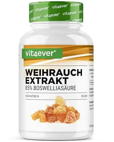 Weihrauch-Kurkuma-Kapseln mit Boswellia-Extrakt von Vit4ever