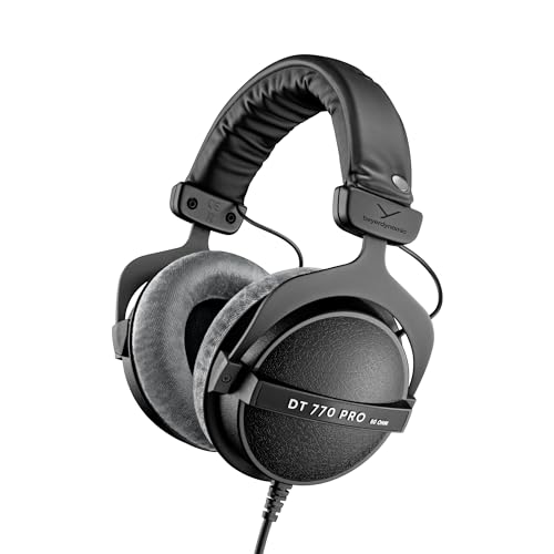 Beyerdynamic DT 770 PRO Kopfhörer mit 80 Ohm für Studio und Mobil