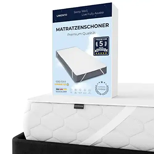Matratzenschoner 90 x 200 Uniento wasserdichte Auflage