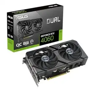 Asus GeForce RTX 4060 Dual Evo 8G OC Grafikkarte mit 2535MHz Boost