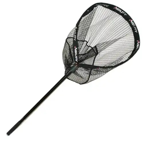 Raubfischkescher Shakespeare Agility Boat Net in Schwarz
