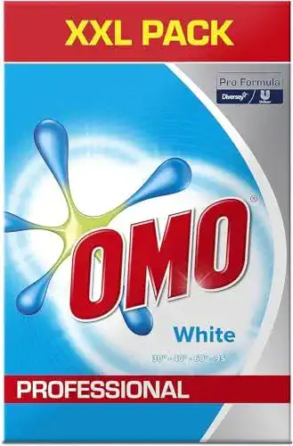 Omo Professional 100963000 Buntwaschmittel Pulver für 120 Wäschen