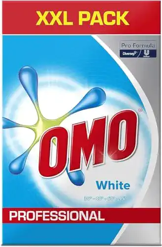Omo Professional 100963000 Buntwaschmittel Pulver für 120 Wäschen