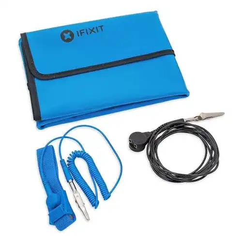 Antistatik-Armband und faltbare Antistatik-Matte von iFixit