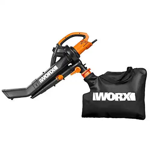 Laubsauger Worx 3000W Elektro Laubbläser mit Mulcher