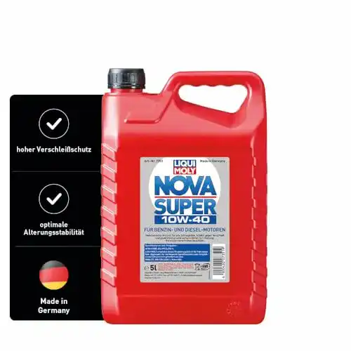 Motoröl 10W40 Liqui Moly Nova Super 10W-40, 5 Liter, mineralisch