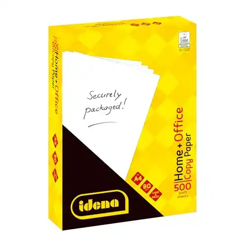 Druckerpapier 80g Idena 10548, Kopierpapier DIN A4, 500 Blatt