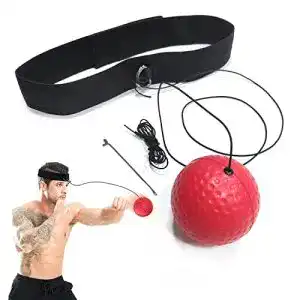 Reflexball Boxen Deedpf mit verstellbarem Stirnband für Boxtraining