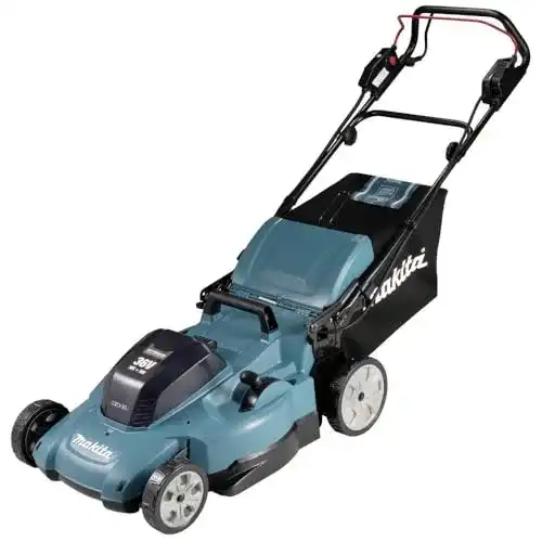 Makita DLM539PT2 Akku-Rasenmäher 2x18V / 5,0 für effizientes Mähen