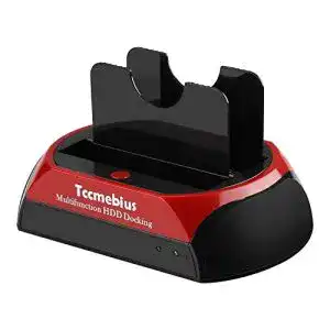 Festplatten-Dockingstation Tccmebius USB 2.0 für IDE und SATA